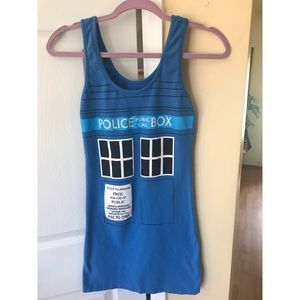 Cute TARDIS tee dress
